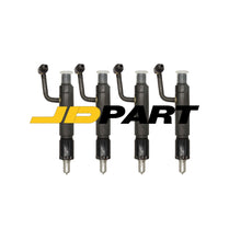 4X Fuel Injector 729503-53100 for Yanmar Komatsu 4D84E 4D88E 4TNE88 4TNE84 3D84E