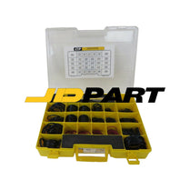Seal O-Ring Kit 4C-4782 580 Pcs For Caterpillar SAE STOR ORFS 61 62 Nitrile 90