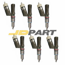 Set of 6 Fuel Injector 249-0713 for Caterpillar 345 349 Excavator C11 C13 Engine