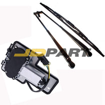 Wiper Motor Arm Blade Kit For Bobcat S100 S130 S150 S160 S175 S185 S205 Skid