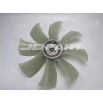 4 Holes 8 Leaves D1703 Fan Blade For Kubota Excavator Engine Parts