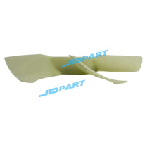 7 leaves 4 holes 403D Fan Blade For Perkins Excavator Engine Parts