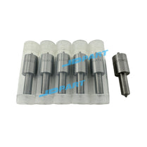 6PCS Nozzle 093400-2970 For Hino J08C Excavator Engine Parts