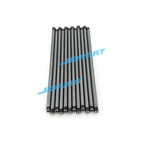 1 Set 6D34 Valve Push Rod For Mitsubishi Excavator Engine Parts