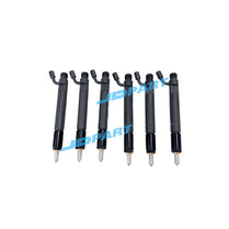 6 PCS Injector 3826787 For Cummins 6CT Excavator Engine Parts