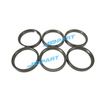 6 PCS C7 Exhaust Valve Seat For Caterpillar Excavator Engine Parts