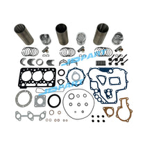 For Kubota Excavator Engine Parts WG750 Overhaul Kit With Valves 12691-21110