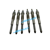 24V 4D95 Glow Plug For Komatsu Excavator Engine Parts