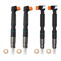 4X Common Rail Electric Fuel Injectors 28337917 Compatible with Bobcat E32 E35 E42 E45 E50 E55 E85 Excavator Doosan D18 D24 T4 1.8 & 2.4 L TC