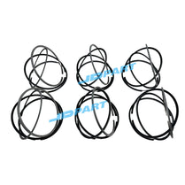 6PCS P11C Piston Rings Set S1304-E0670 For Hino Engine Parts