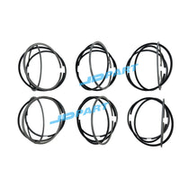 6PCS P11C Piston Rings Set S1304-E0670 For Hino Engine Parts