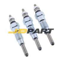 3X Glow Plugs M811937 MIU802457 for John Deere Yanmar 3TNV76 3TNM74 3TNV70