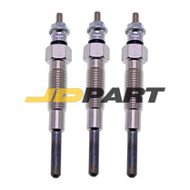 3x Glow Plug 32A66-03100 for Mitsubishi S3L S4L S3L2 S4L-2 S4Q-2 Engine