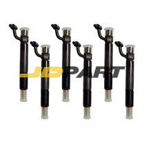 6X Fuel Injectors 675967C91 for Case-IH 1466 1440 1460 1480 1566 3688 4166 4186