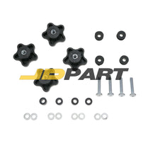 Window Knob Kit 6681614 For Bobcat A220 A300 S100 S130 S150 S160 S175 S185 S205