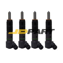4PCS Fuel Injector SE501962 RE529390 for John Deere 304J 324J 318D 319D 5065M
