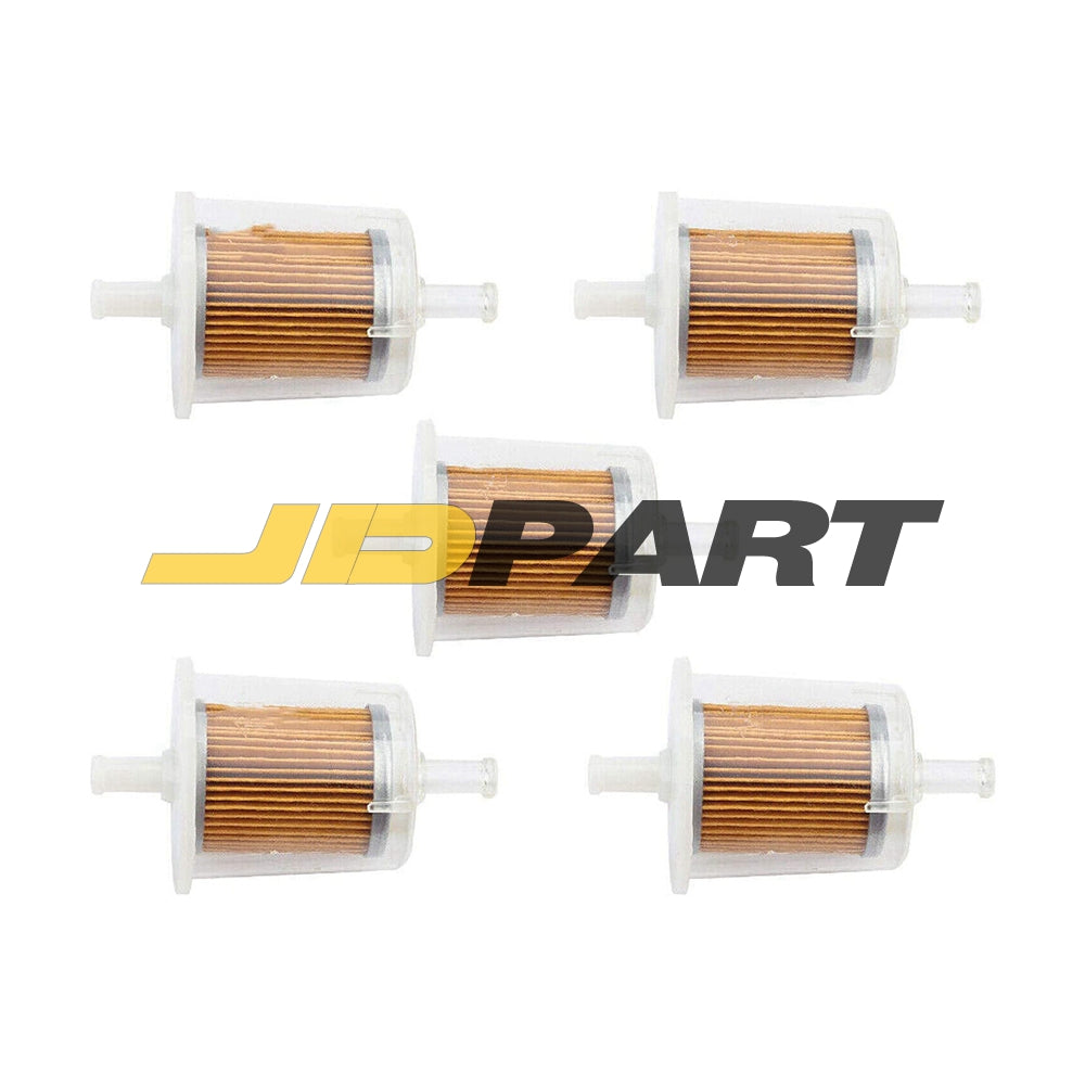 5X Fuel Filter 1258143012 For Kubota BX23 BX24 BX25 BX23D BX2660 BX23