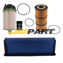 Oil & Fuel & Air Filter Kit For Detroit DD13 DD15 DD16 Fit Donaldson Cascadia