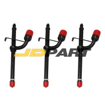 3x Fuel Injector for John Deere 540 2550 2555 2730 2735 2840 2940 2950 2955 3050