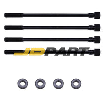 Set of 4 Cylinder Head Bolts with Washers For Deutz 04151904 FL912 FL913 FL914