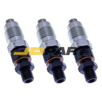 3x Fuel Injectors for Kubota ZD1011 ZD1021 ZD221 ZD321 ZD323 K-008 K008-3 KX41-3