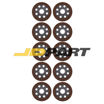 10X Brake Friction Plate 450/10224 For JCB