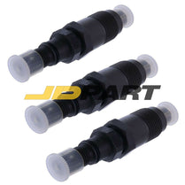 3PCS Fuel Injectors YM719255-53100 for Komatsu PC12R-8 PC15R-8 2D68E-3 AM100744