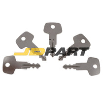 5X Fuel Cap Lock Key 706 For Liebherr Heavy Equipment