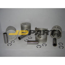 New 4 Sets STD Piston Set (Pin & Clip) with 4 Grooves Ring for Isuzu C240