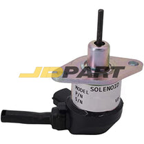 12V Fuel Shut Off Stop Solenoid For Kubota V3307 Engine