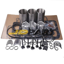 Overhaul Rebuild Kit For Isuzu 3KR2 Engine W Valves,Guides