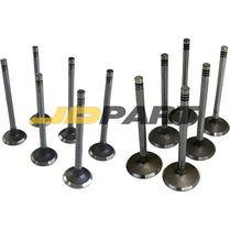 4 Pairs Engine Intake Valve & Exhaust Valve for Yanmar S4D106 4D106 4TNE106