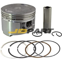 New 2 Set Oversize +0.5mm Piston &Ring &(Pin & Clip) for Kubota Z602 Engine