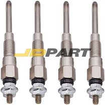 4 pieces Glow Plug 19077-65510 For Kubota V2203 V2203-M V2403-M Engine USA