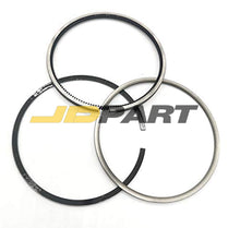 3 Sets STD Piston Set (Pin & Clip) 74MM With Rings for Isuzu 3KC1 Engine