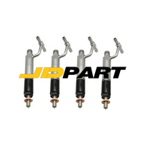 4 Fuel Injector for Komatsu SA6D95L SAA6D95LE 4D95S S4D95L SA6D95L S4D95L 4D95LE