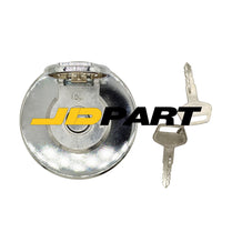 Fuel Cap with Keys 20U-04-21360 for Komatsu Dozer D21A-7T D21AG-7 D21P-7A D21PG-7A