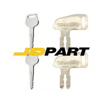 Key Set for Komatsu 787 K2C166 Excavator Grader Dozer Loader Door Lock Battery