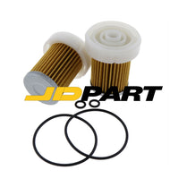 2X Fuel Filter with O-Ring for Kubota L3200 L3400 L2501 L2800 L3200 L3700 L3800