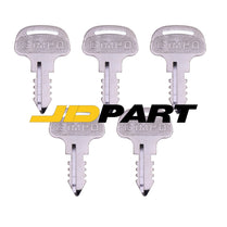 5X Ignition Key 18510-63720 For Kubota M4900 M5040F M6800 M7040DH M8200 M9960HF