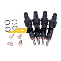 4X Fuel Injector 2852869 504045834 For Case 580M 650K 750K 850K 580SM TX1055