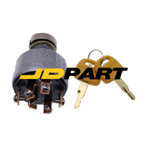 Ignition Switch 4186745 W/2 keys For Hitachi Excavator EX200-1 EX100 EX120 EX150