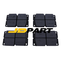 4X Brake Pad 477/01002 15/920117 For JCB 125 2125 527-55S 3185 SD80 FASTRAC 2150