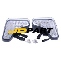 For Bobcat S590 S595 S630 S650 S740 S750 LED Headlight Assembly 7251341&7251340