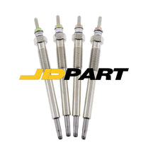 4X Glow Plug 1G911-65510 For Kubota KX033-4 L2501D MX5400DT Engine V2203 V2403