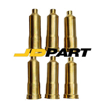 6PCS Injector Sleeve 8-97602301-1 Direct injection For Izusu 6HK1 4HK1 Engine