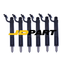 6 Pcs Fuel Injector 675967C91 631571C91 For Case 966 1086 1466 1566 D14 D436