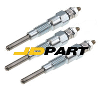 3X Glow Plug 16281-65510 For Kubota B2320 B26 B2620 B3030 Engine D905 D1105