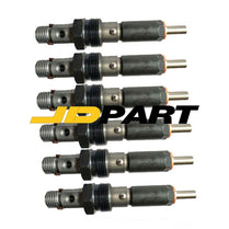 6 Pcs New Fuel Injectors 4994274 Replacement For Cummins Engine 6BTAA 5.9