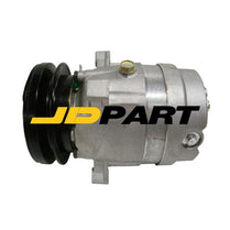 24V A/C Air Conditioning Compressor 700655 For Samsung Hyundai EC140 Excavator